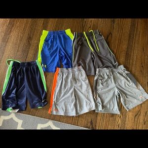 Youth athletic shorts